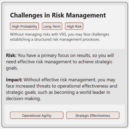 Understand the risks.